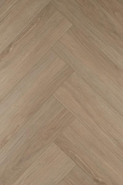 Каменный ламинат My Step Стоун Херрингбон Дуб Мисти, 564×141 мм